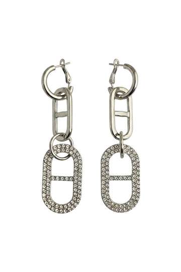 Silver Chain Earrings