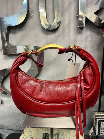 SM Vegan Leather Hobo Bag