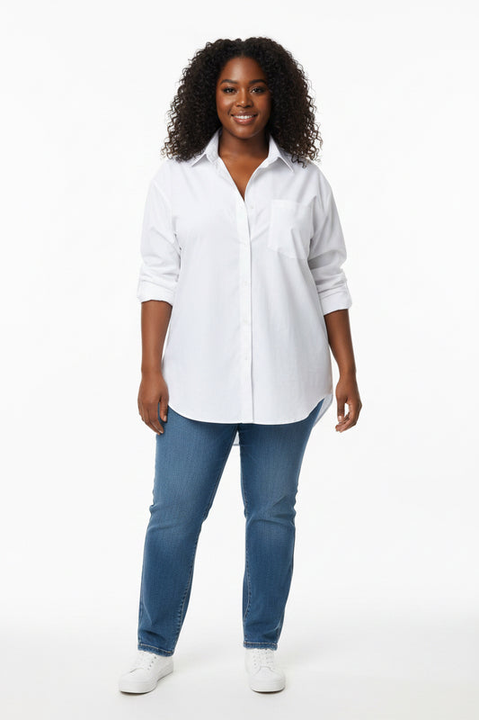 White Buttondown