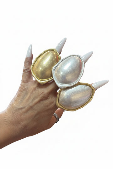OVERSIZE MATTE RING
