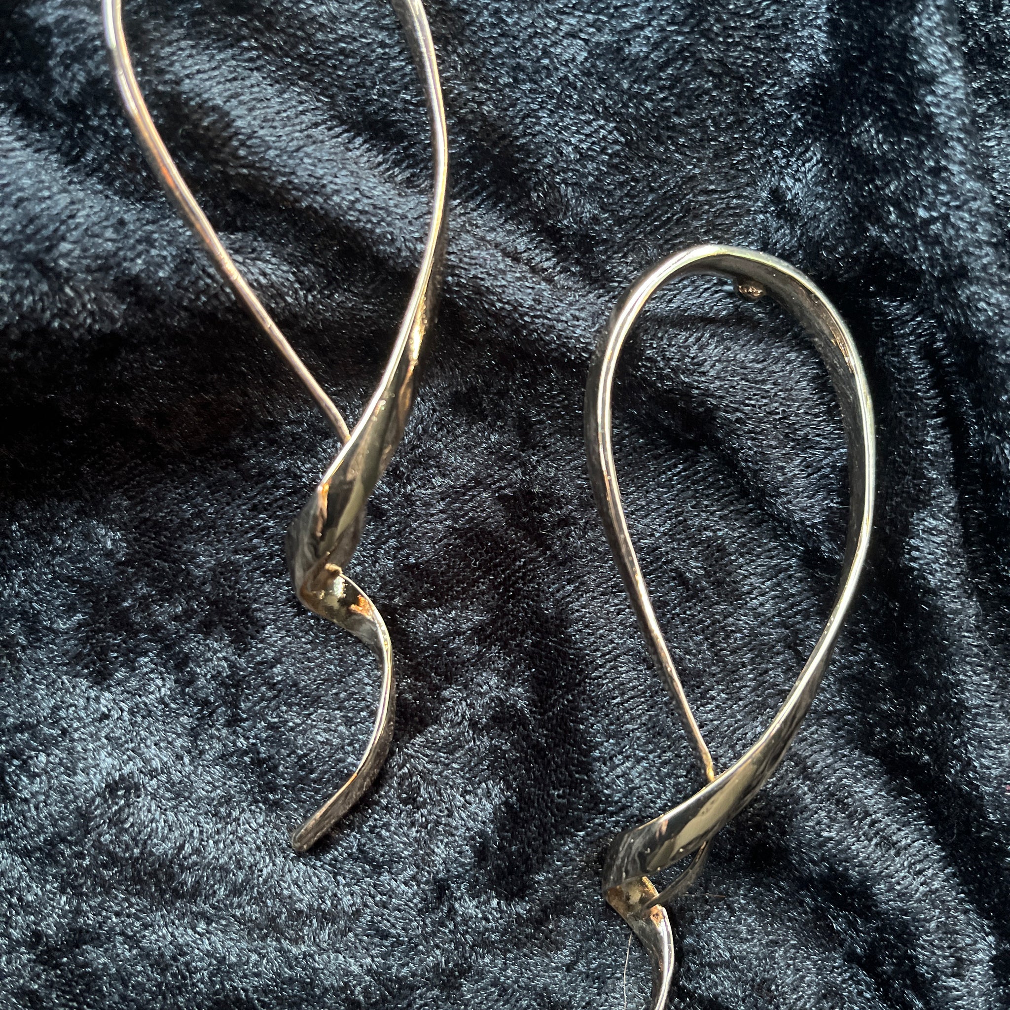 Twisted Tear Earrings