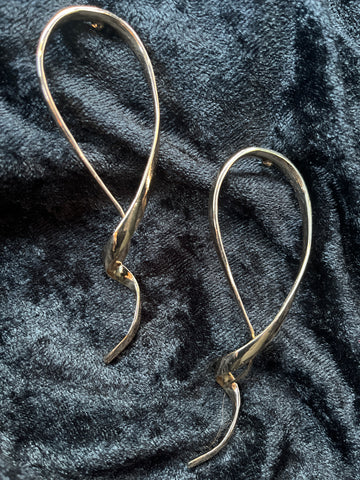 Twisted Tear Earrings