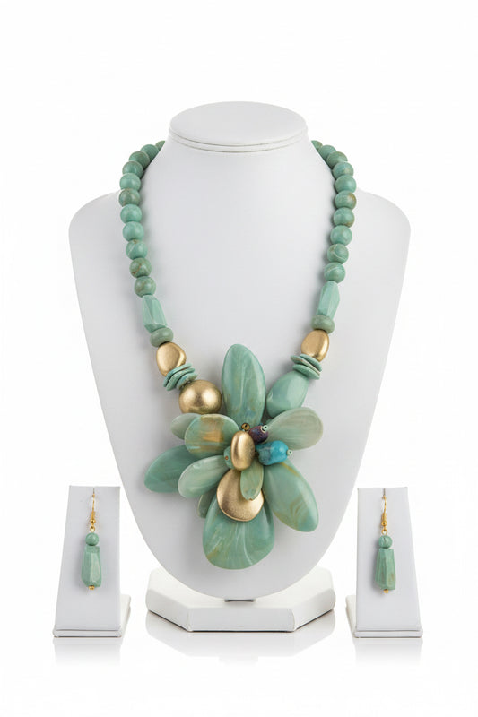 Large Flower Necklace