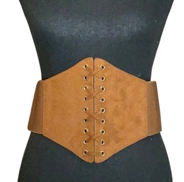 Wide Brown Belt