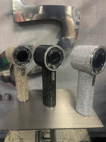 Rhinestone Digital Turbo Fan