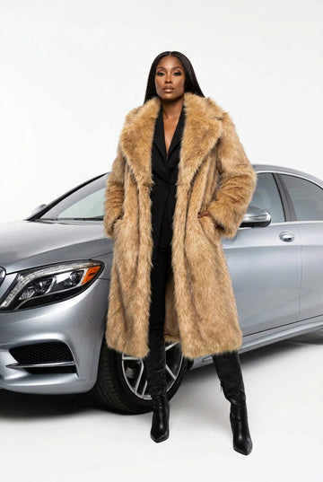Brown Furry Coat