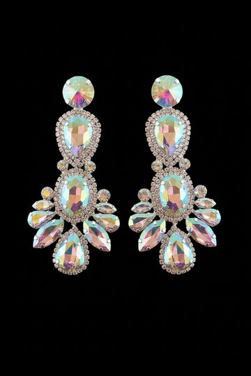 Jeweled Chandelier Earrings