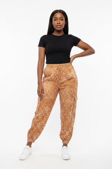 Rust/White Polka Dot PANTS