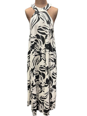 BLK/WHITE SUNDRESS