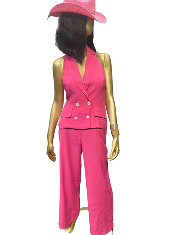 Pink Halter 2PC