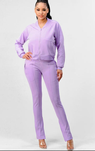 Lavender Sweatsuit