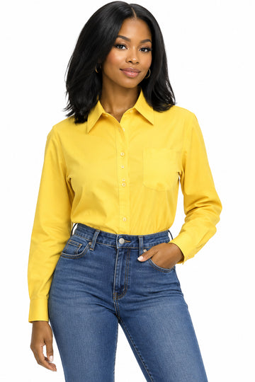 YELLOW BUTTON DOWN