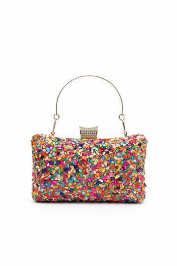 Multi-Color Rock Handbag