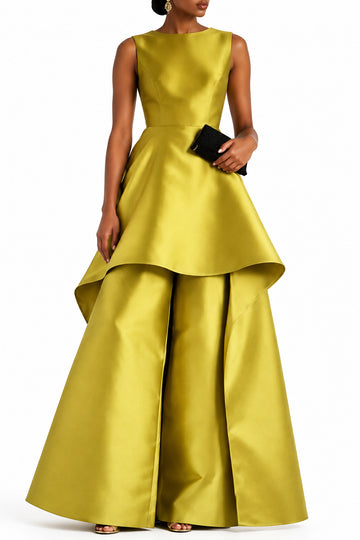 ELEGANT Gold Jumpsuit