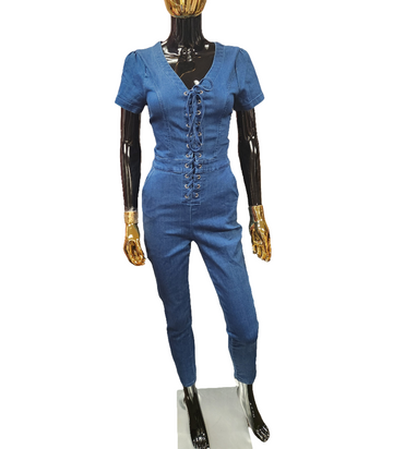 Dark Denim Jumpsuit
