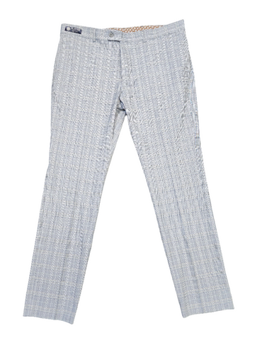 Platini Checkered Pants /Blue