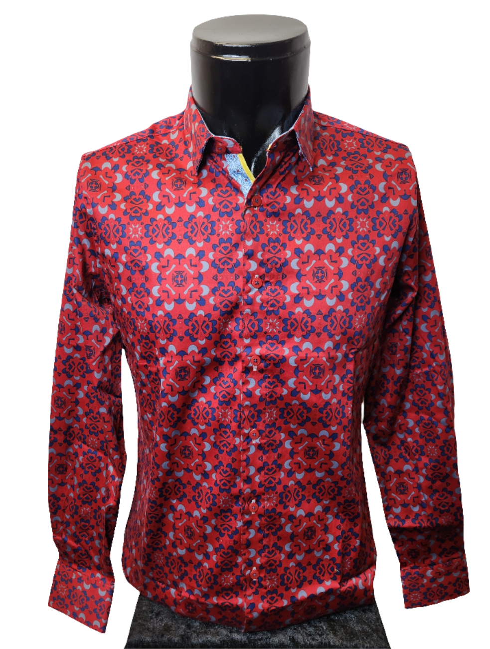 MENS FLORAL PRINT SHIRT PLATINI