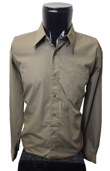 Mens Green Button Down