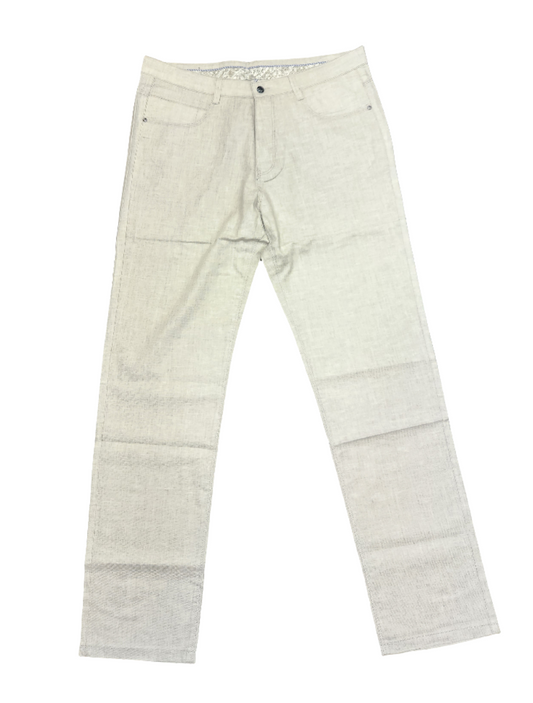 Men's Grey Linen Pants