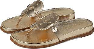 JR Collins Gold Sandals