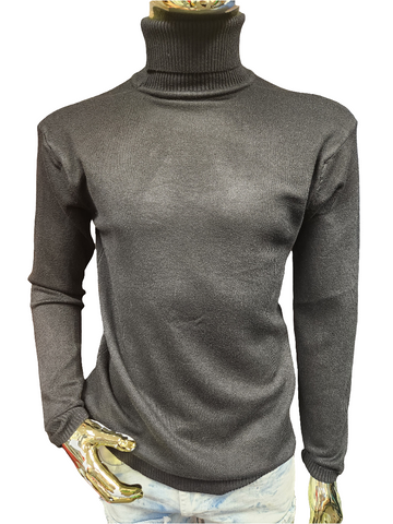 MENS BLACK TURTLENECK