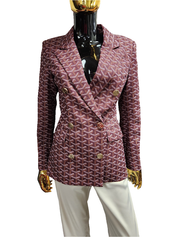 RGR TAYLORED PRINT BLAZER