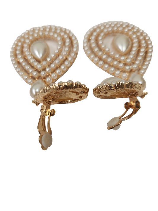 Pearl Chandelier Earrings
