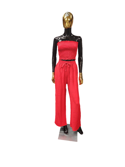 Strapless 2PC Pants Set