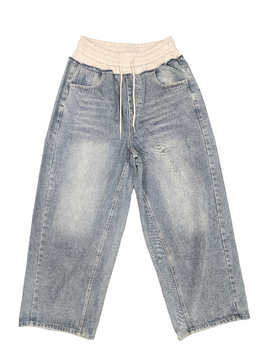 Denim/Grey Jeans