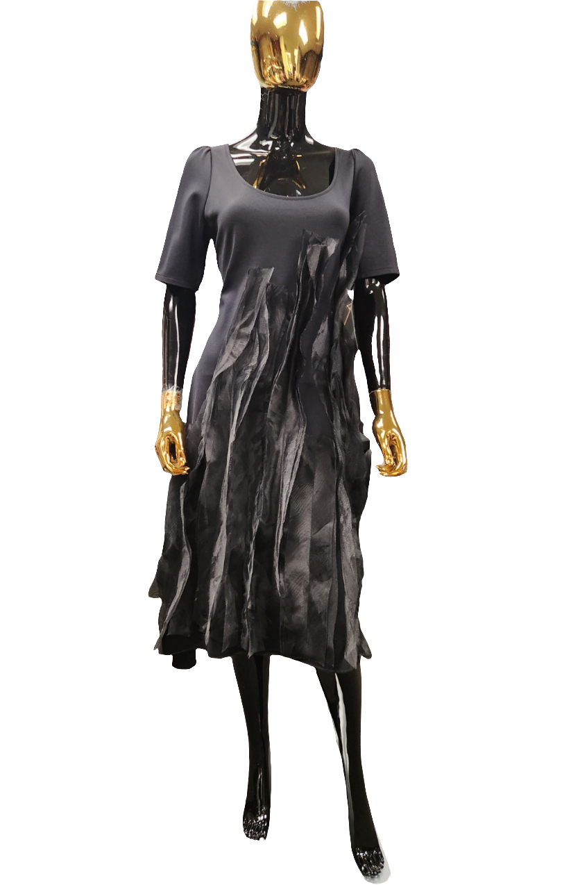 Black Custom Dress by Vonnie