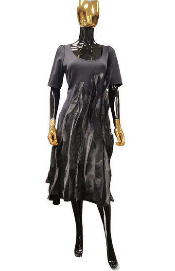 Black Custom Dress by Vonnie