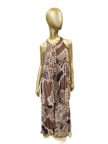 BROWN PRINT 2PC