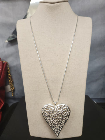 Silver Heart Necklace