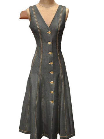 Black Denim Dress