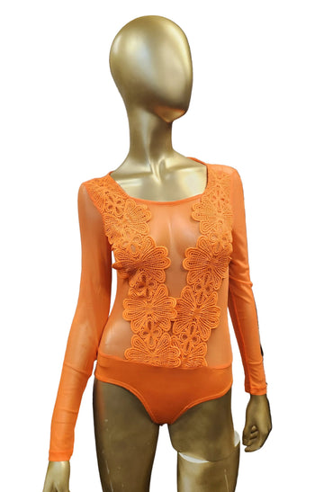 Orange Bodysuit