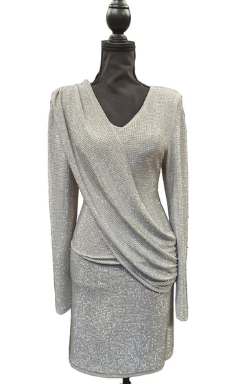 TAN Bling Party Dress