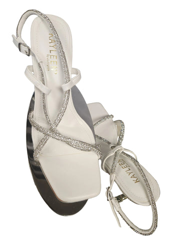 White/Bling Eve Shoe