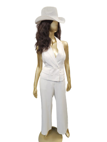 White Halter 2PC