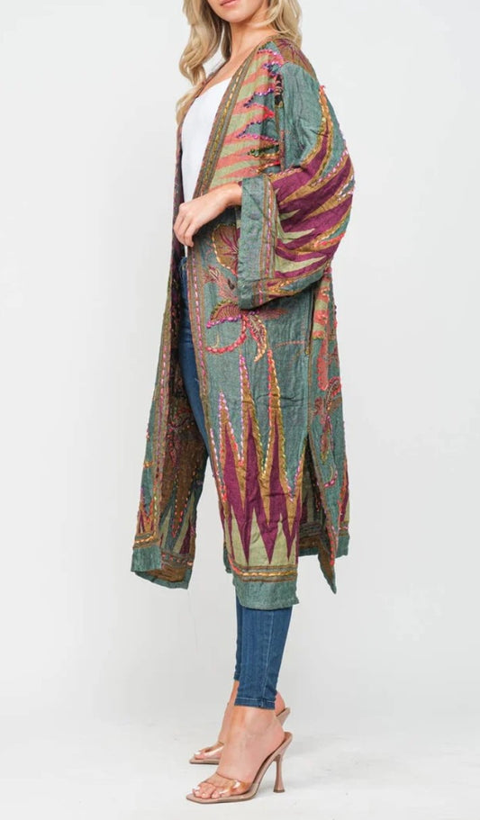 Print Duster By Raj